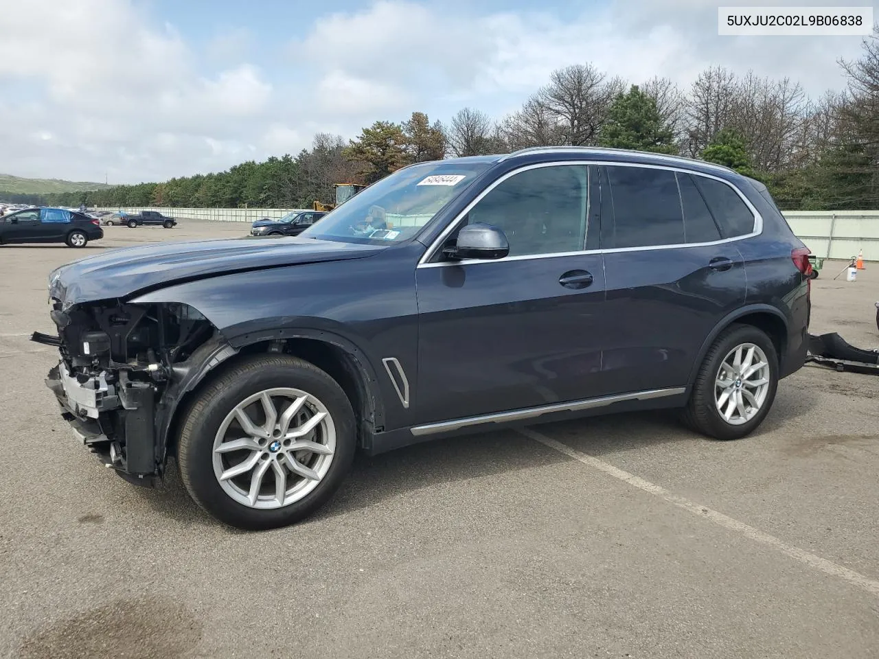 2020 BMW X5 xDrive50I VIN: 5UXJU2C02L9B06838 Lot: 64846444