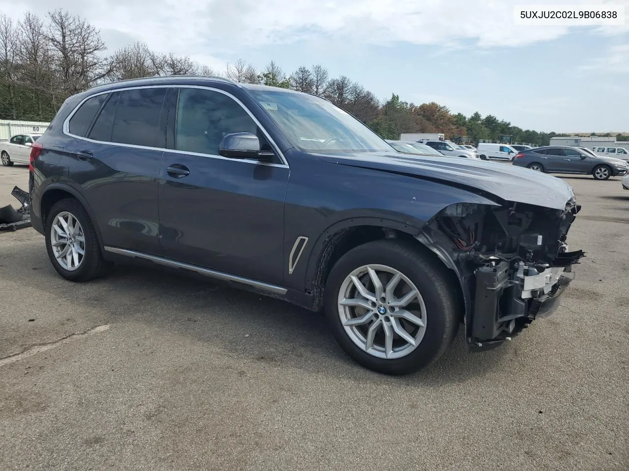 2020 BMW X5 xDrive50I VIN: 5UXJU2C02L9B06838 Lot: 64846444