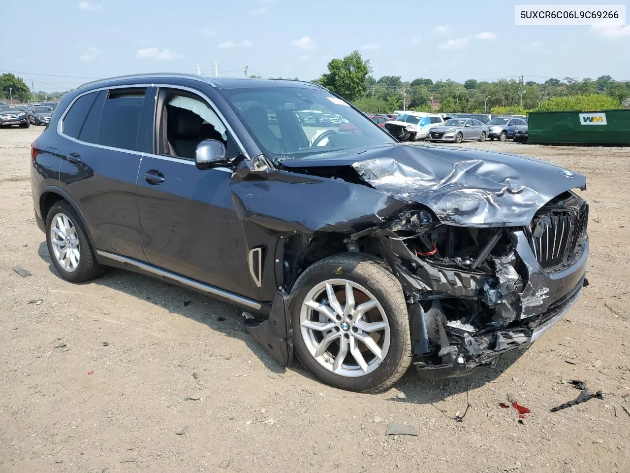 2020 BMW X5 xDrive40I VIN: 5UXCR6C06L9C69266 Lot: 66177784