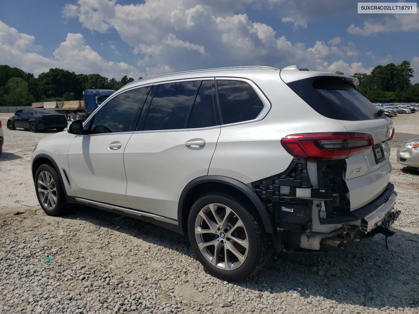 2020 BMW X5 Sdrive 40I VIN: 5UXCR4C02LLT18791 Lot: 66523844