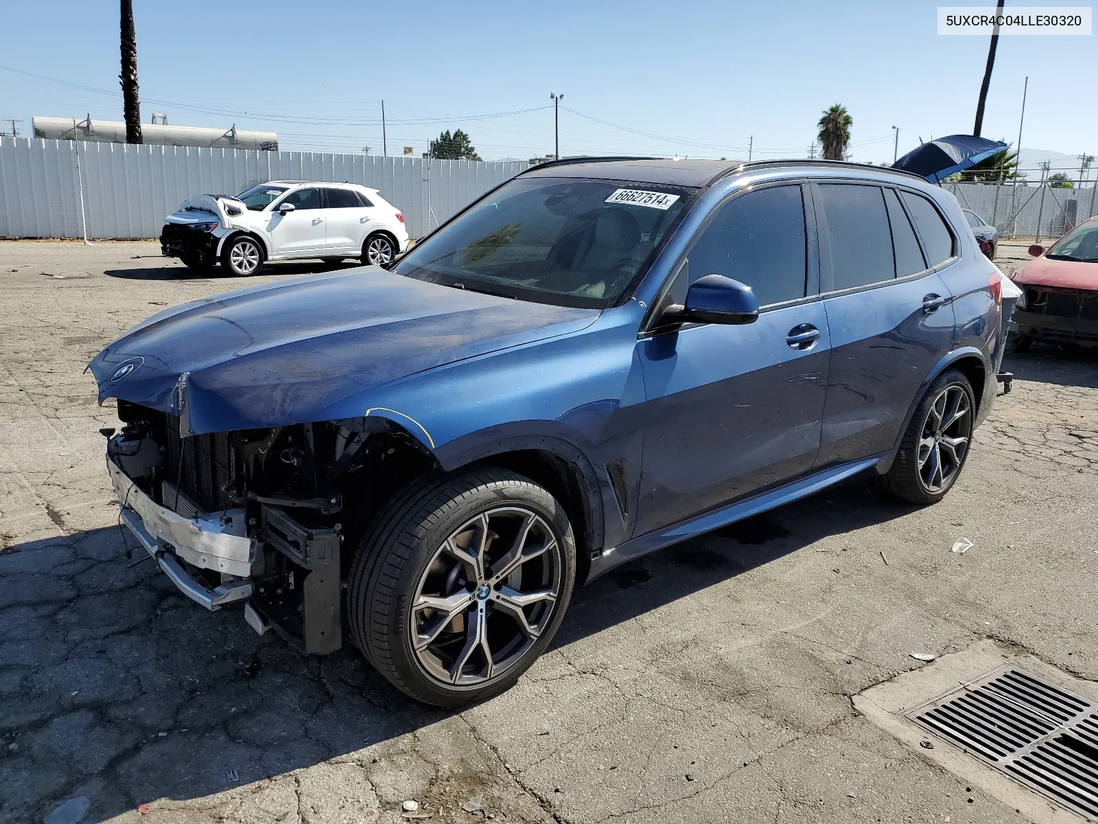 2020 BMW X5 Sdrive 40I VIN: 5UXCR4C04LLE30320 Lot: 66627514