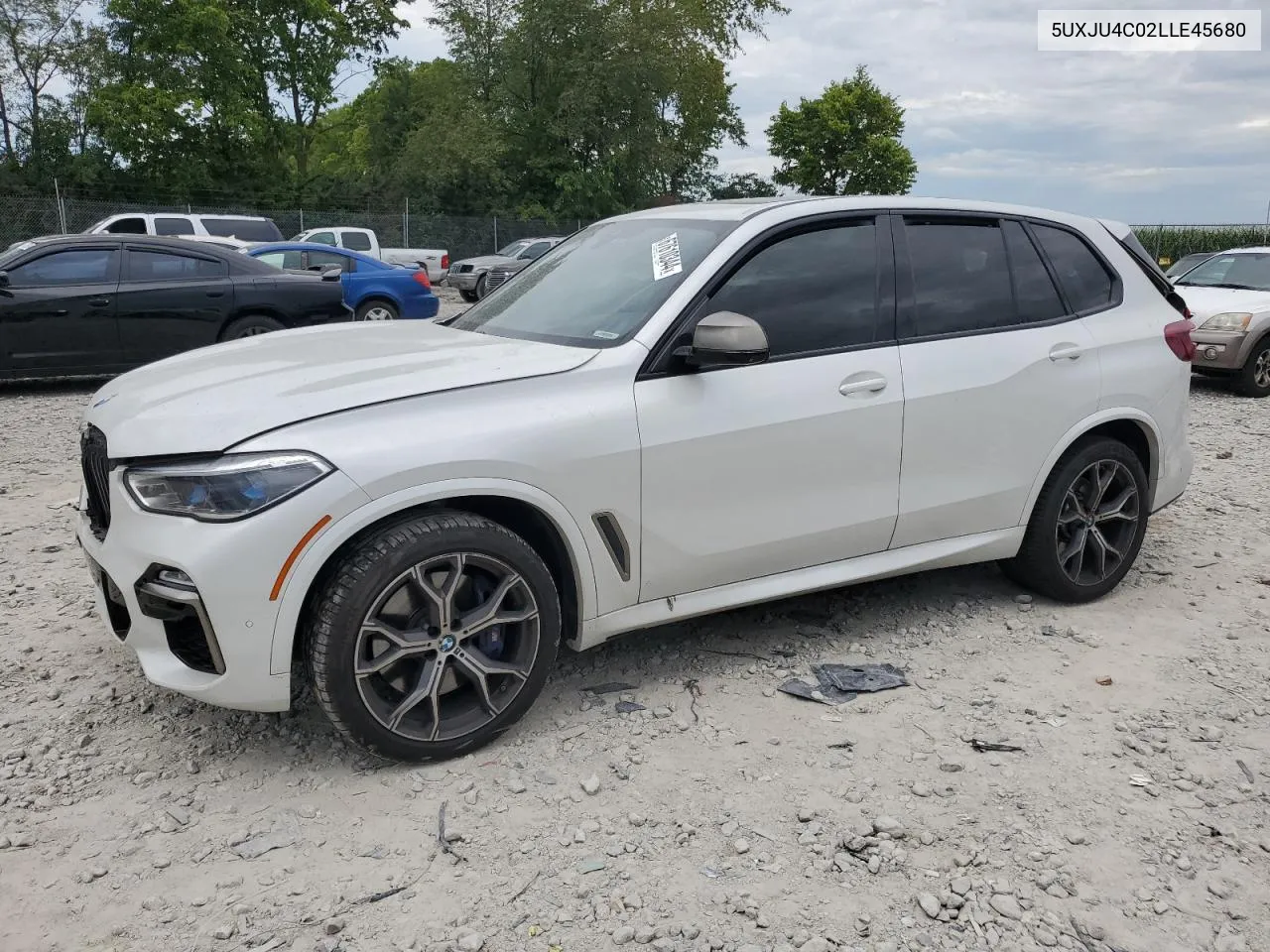 2020 BMW X5 M50I VIN: 5UXJU4C02LLE45680 Lot: 67610344