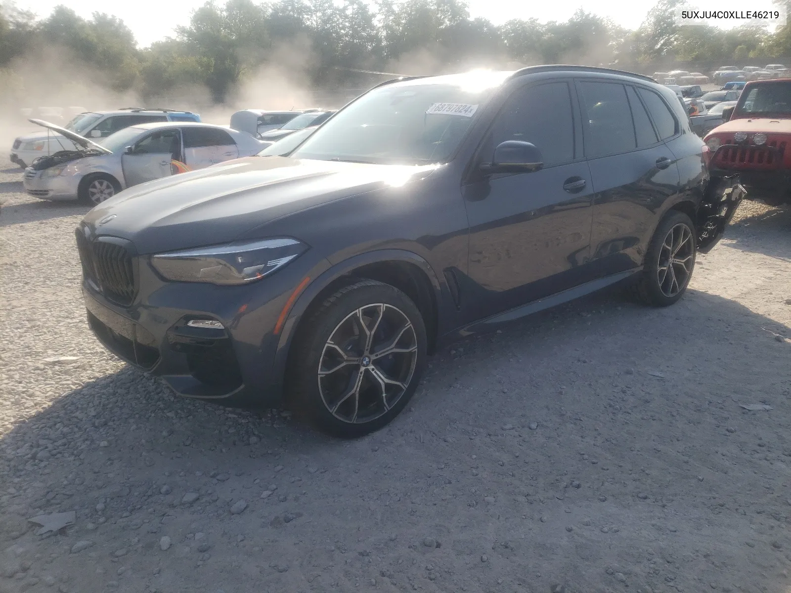 2020 BMW X5 M50I VIN: 5UXJU4C0XLLE46219 Lot: 68797824