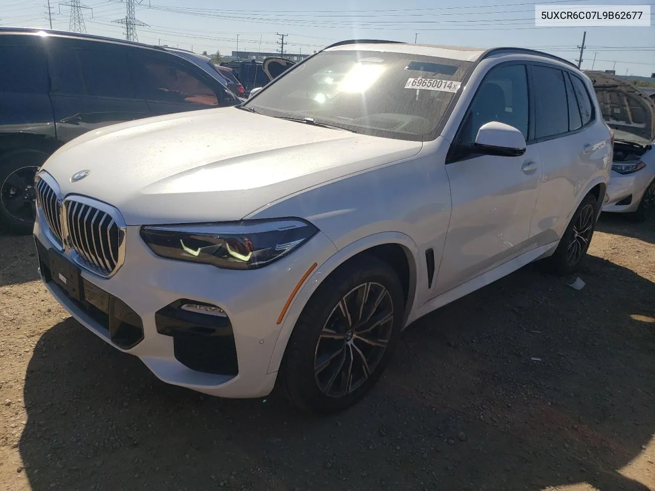 2020 BMW X5 xDrive40I VIN: 5UXCR6C07L9B62677 Lot: 69650014