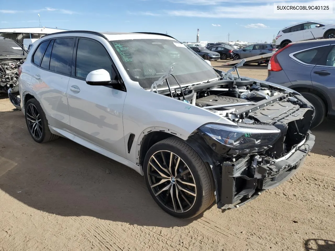 2020 BMW X5 xDrive40I VIN: 5UXCR6C08L9C40125 Lot: 70265104