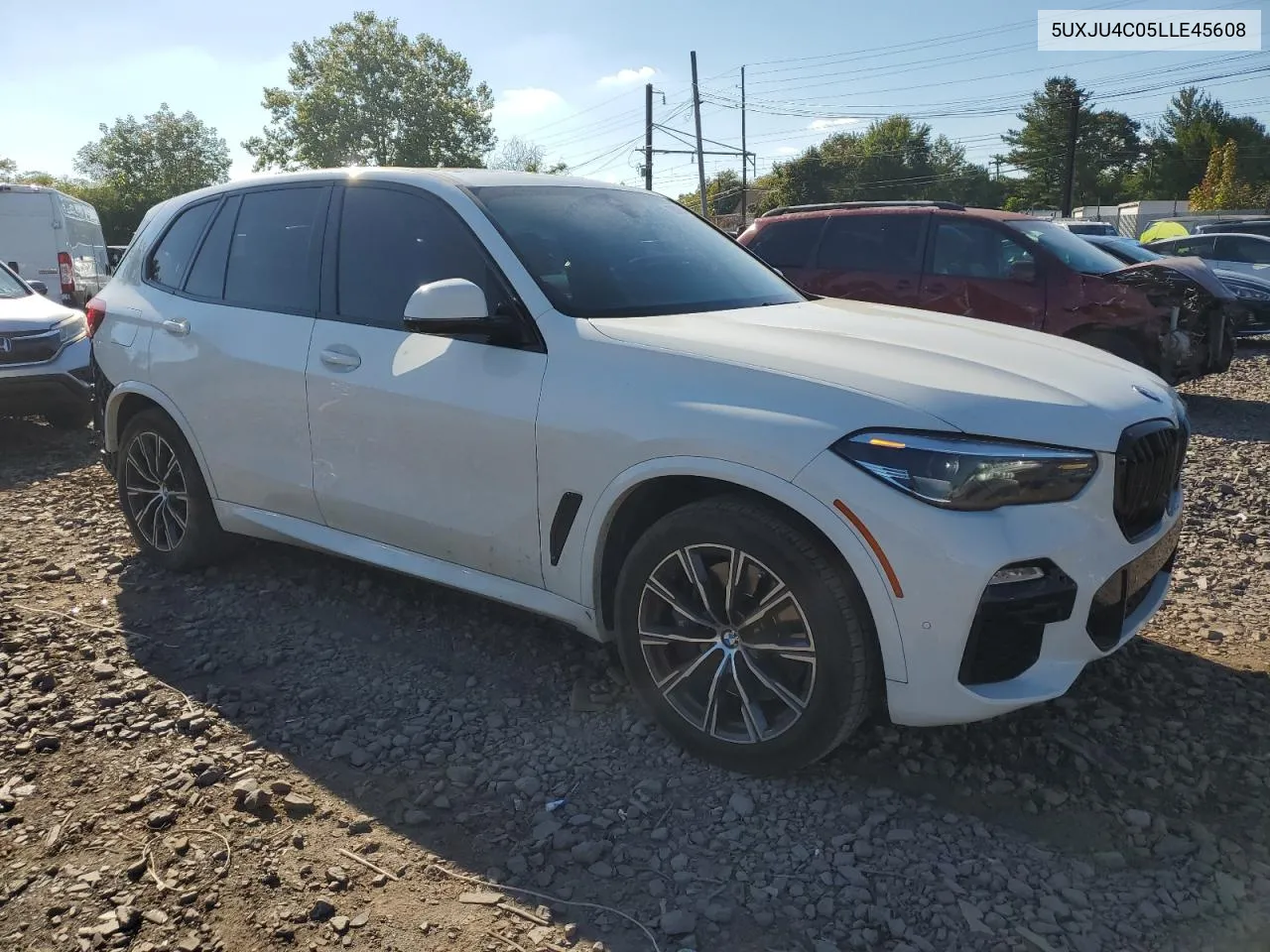 2020 BMW X5 M50I VIN: 5UXJU4C05LLE45608 Lot: 70808244