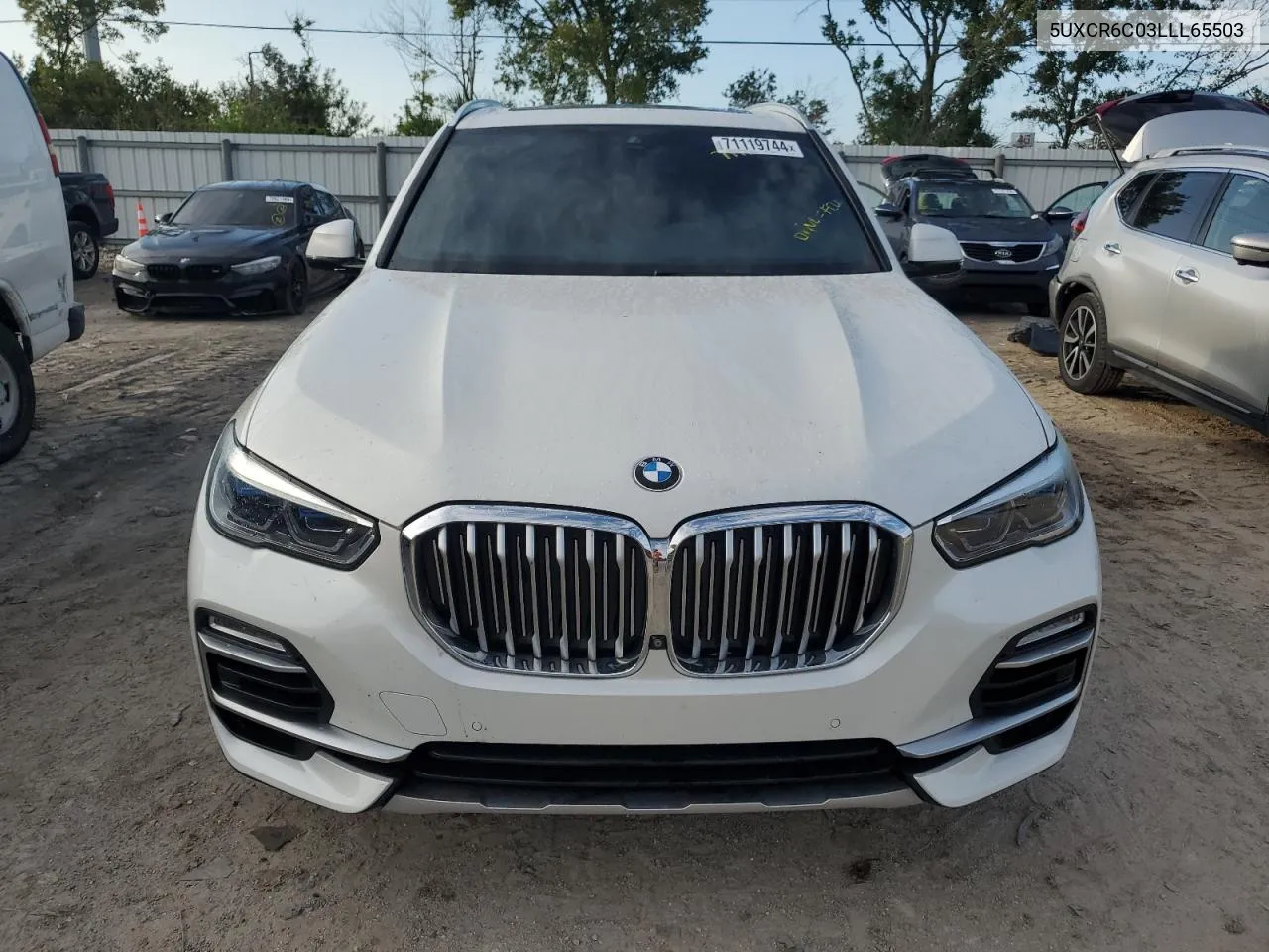 2020 BMW X5 xDrive40I VIN: 5UXCR6C03LLL65503 Lot: 71119744