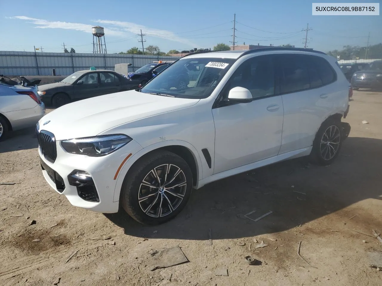 2020 BMW X5 xDrive40I VIN: 5UXCR6C08L9B87152 Lot: 73003284