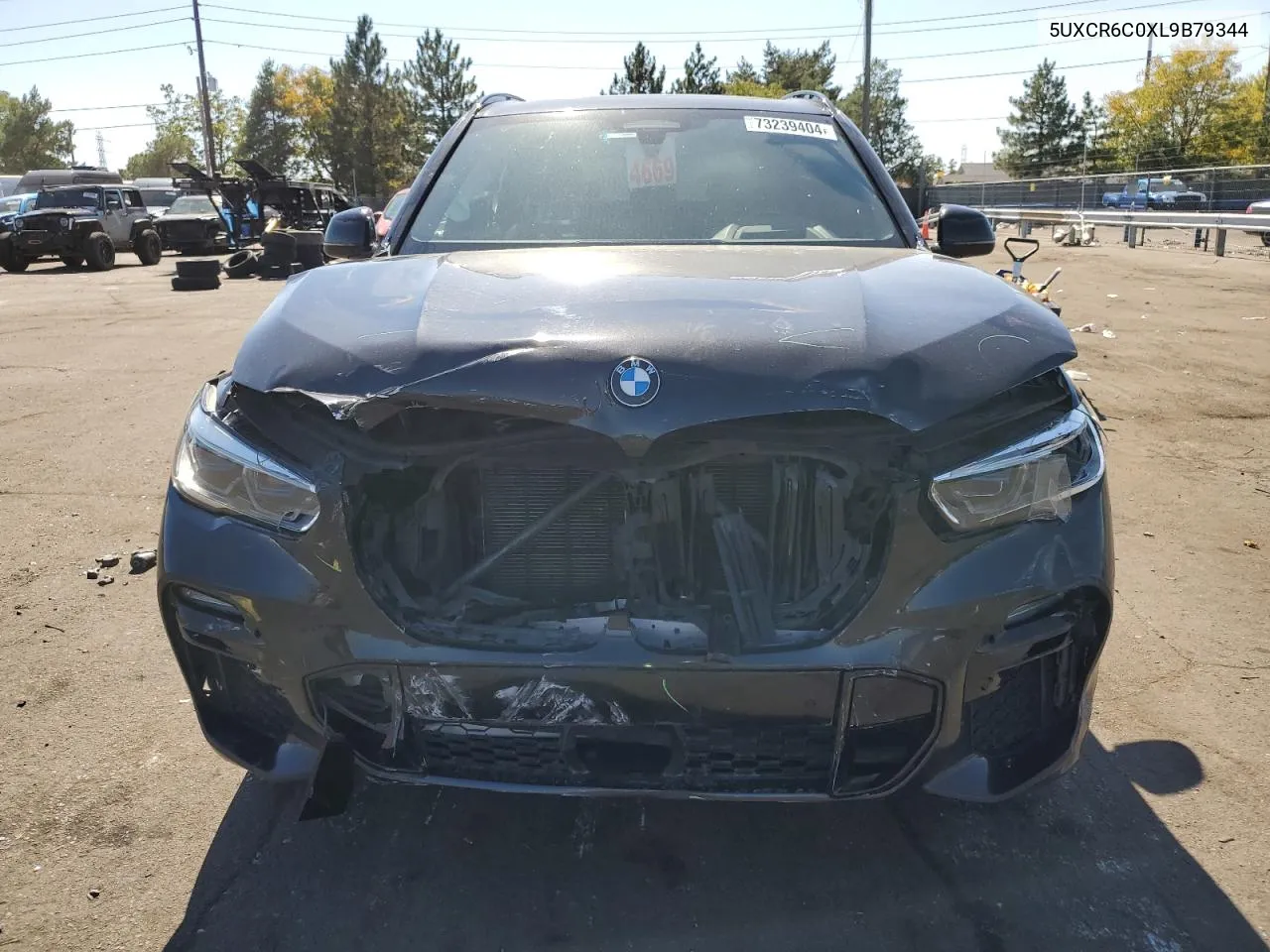 2020 BMW X5 xDrive40I VIN: 5UXCR6C0XL9B79344 Lot: 73239404