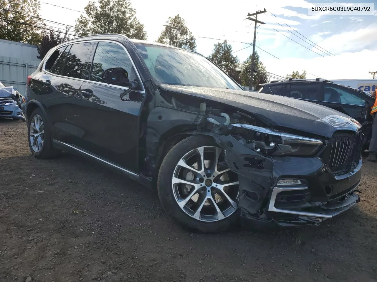 2020 BMW X5 xDrive40I VIN: 5UXCR6C03L9C40792 Lot: 73324564