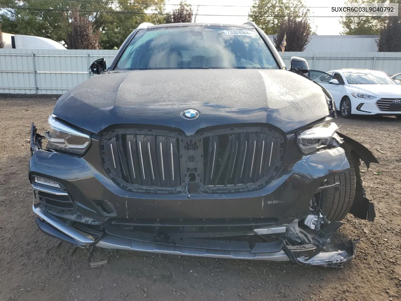 2020 BMW X5 xDrive40I VIN: 5UXCR6C03L9C40792 Lot: 73324564