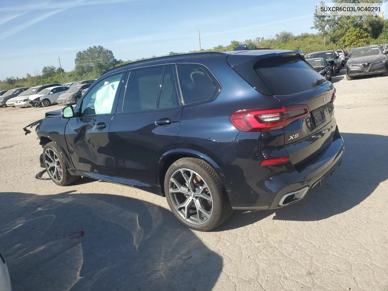 2020 BMW X5 xDrive40I VIN: 5UXCR6C03L9C40291 Lot: 73583604