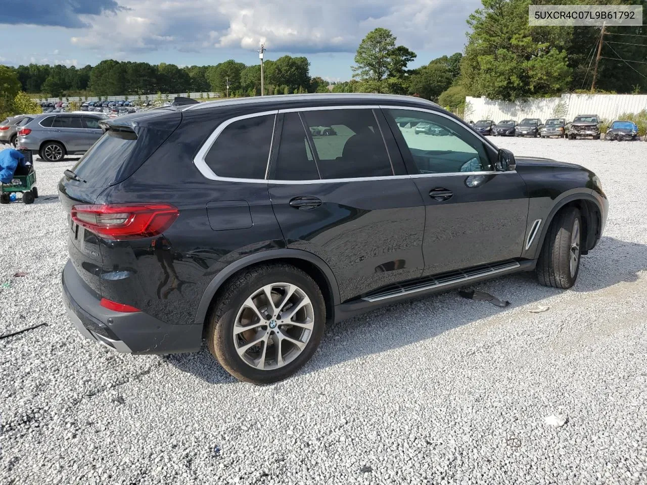 2020 BMW X5 Sdrive 40I VIN: 5UXCR4C07L9B61792 Lot: 73583864