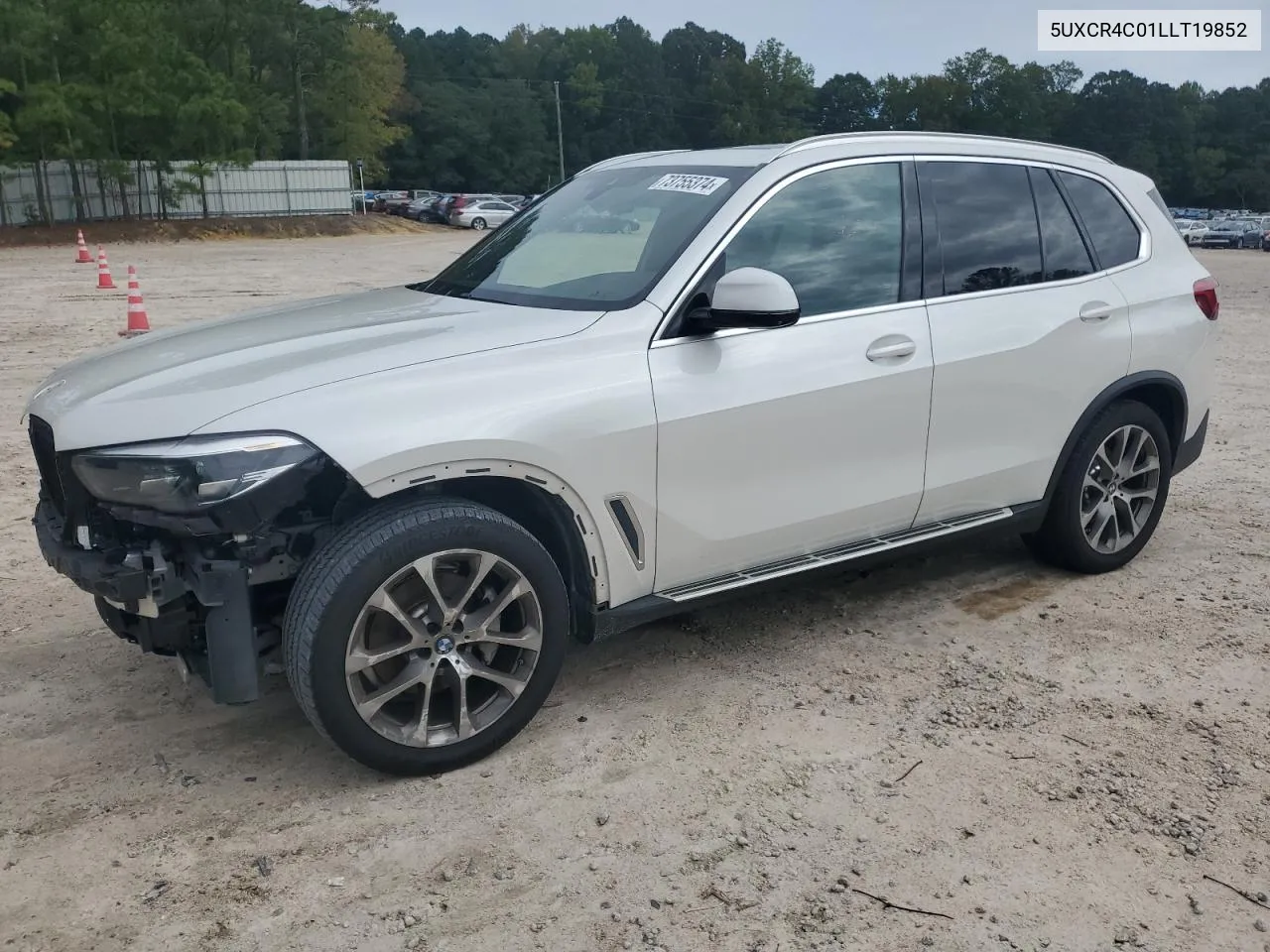 2020 BMW X5 Sdrive 40I VIN: 5UXCR4C01LLT19852 Lot: 73755374