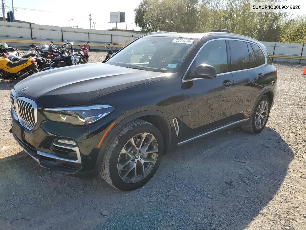 2020 BMW X5 Sdrive 40I VIN: 5UXCR4C00L9C49826 Lot: 73793704