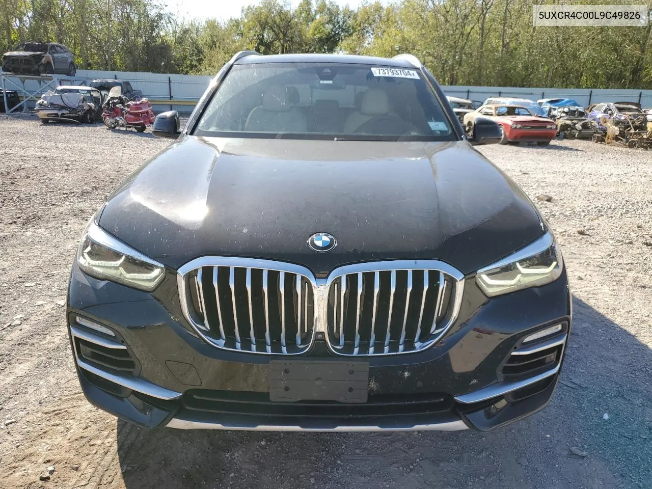 2020 BMW X5 Sdrive 40I VIN: 5UXCR4C00L9C49826 Lot: 73793704