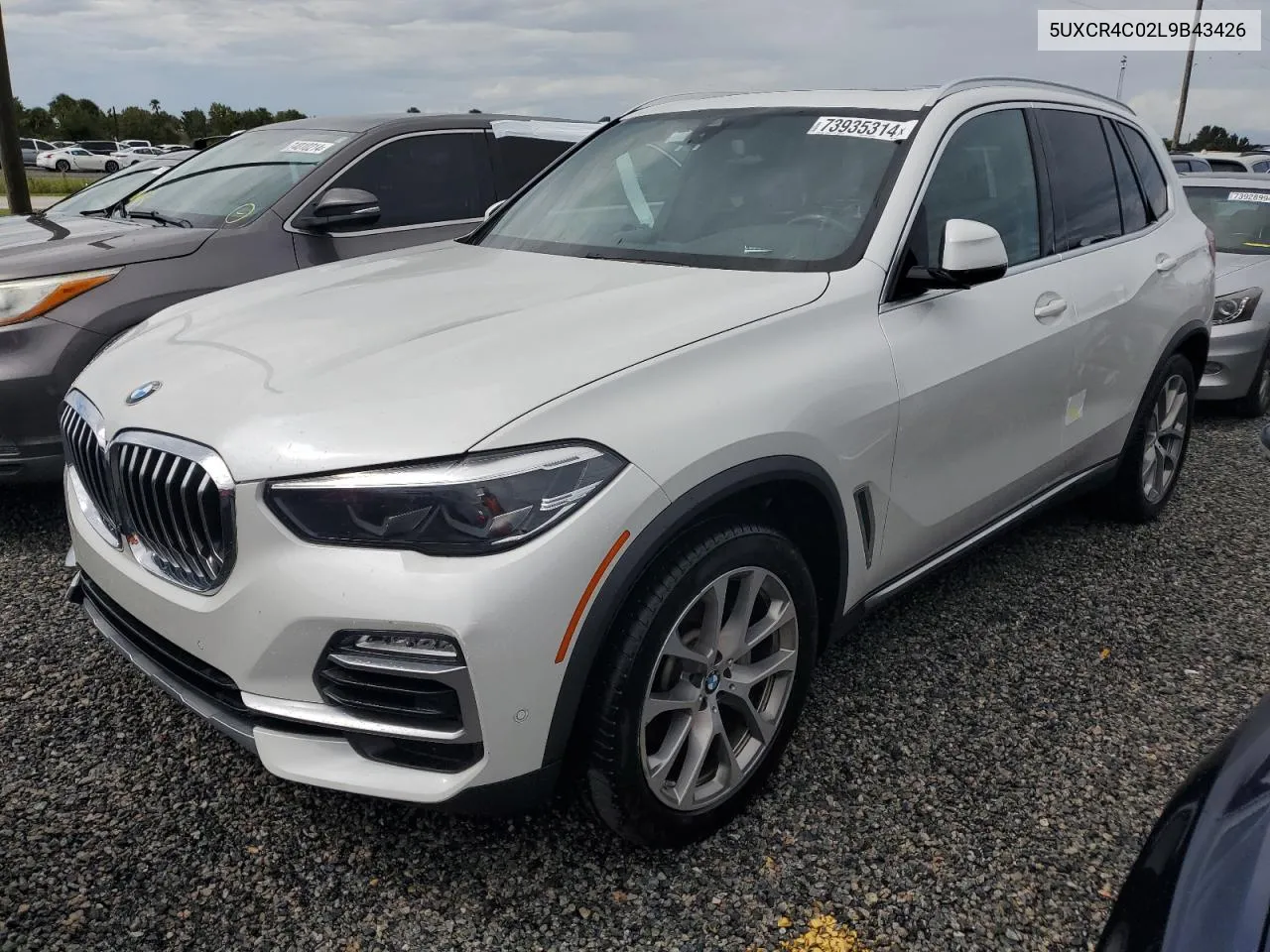 2020 BMW X5 Sdrive 40I VIN: 5UXCR4C02L9B43426 Lot: 73935314