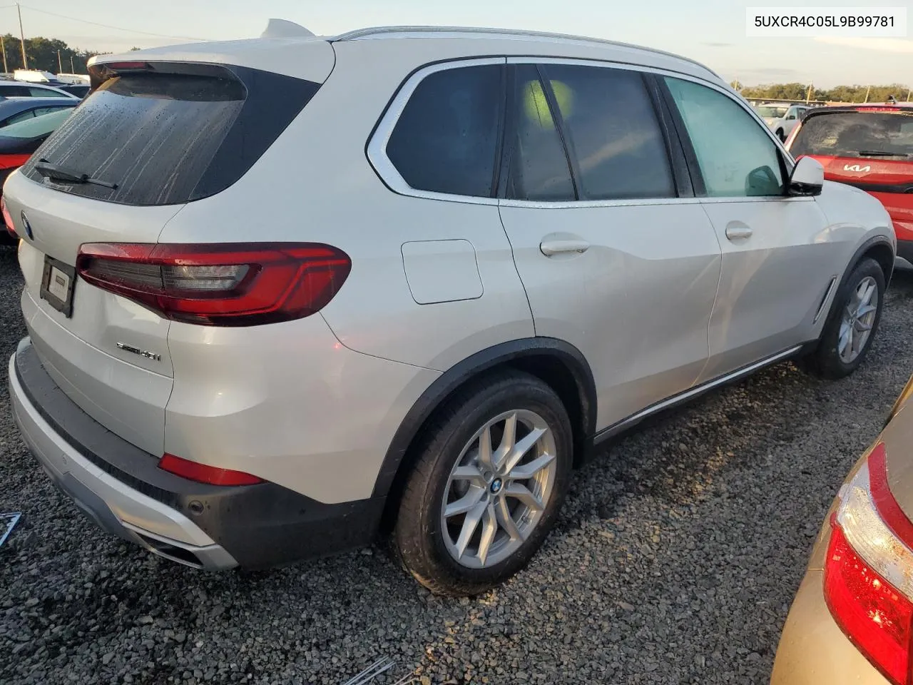 2020 BMW X5 Sdrive 40I VIN: 5UXCR4C05L9B99781 Lot: 74041824