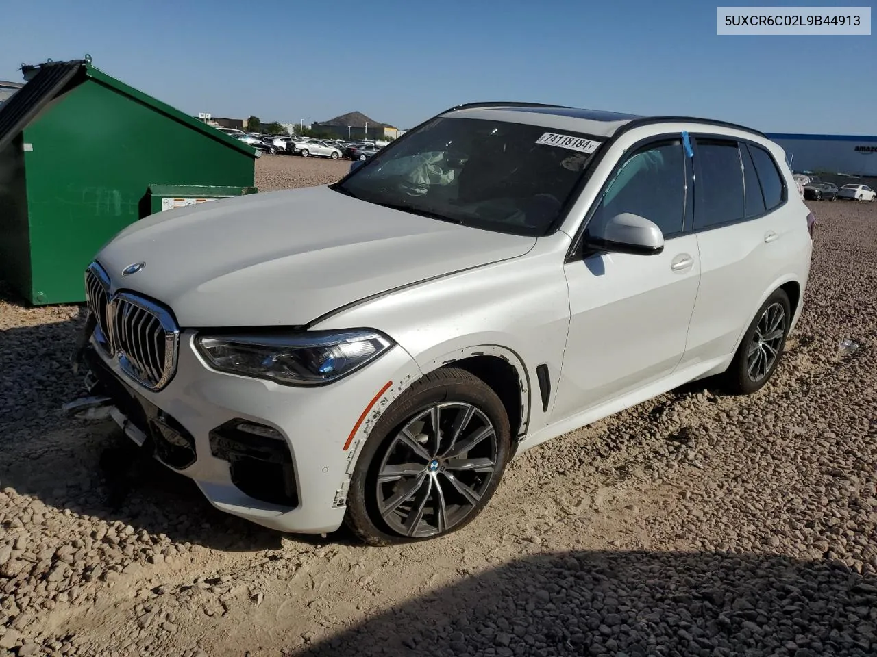 2020 BMW X5 xDrive40I VIN: 5UXCR6C02L9B44913 Lot: 74118184