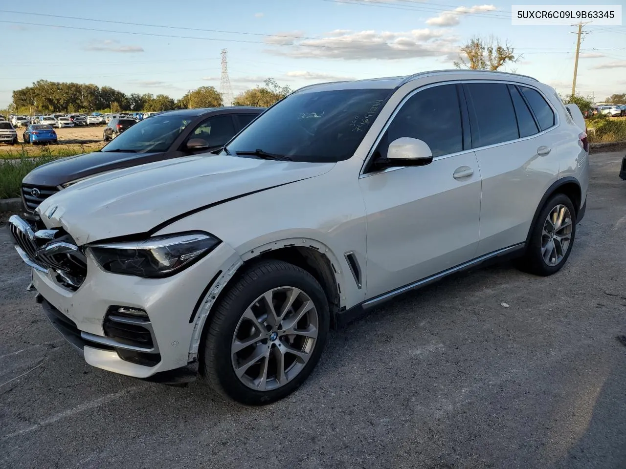 2020 BMW X5 xDrive40I VIN: 5UXCR6C09L9B63345 Lot: 74641244