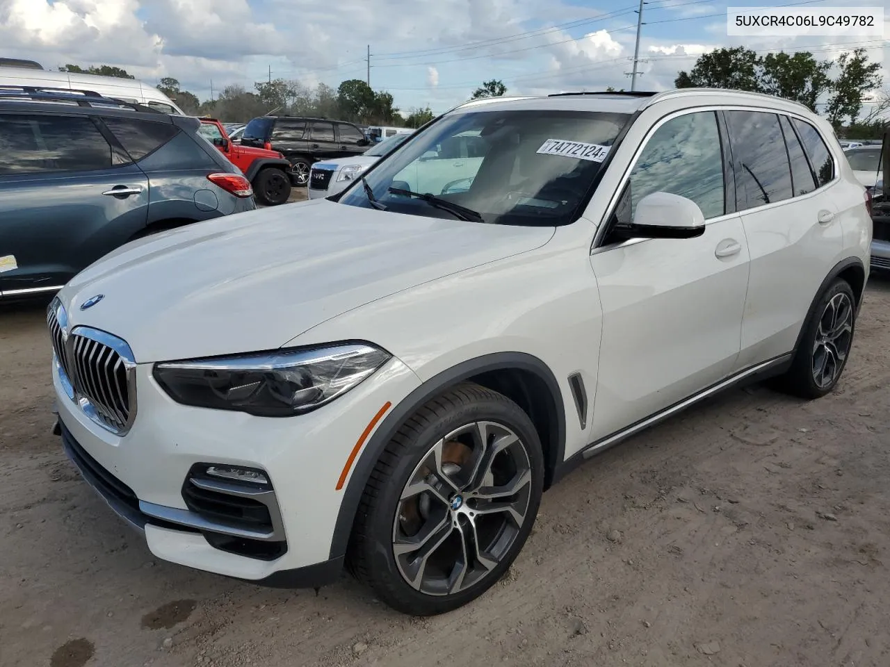 2020 BMW X5 Sdrive 40I VIN: 5UXCR4C06L9C49782 Lot: 74772124