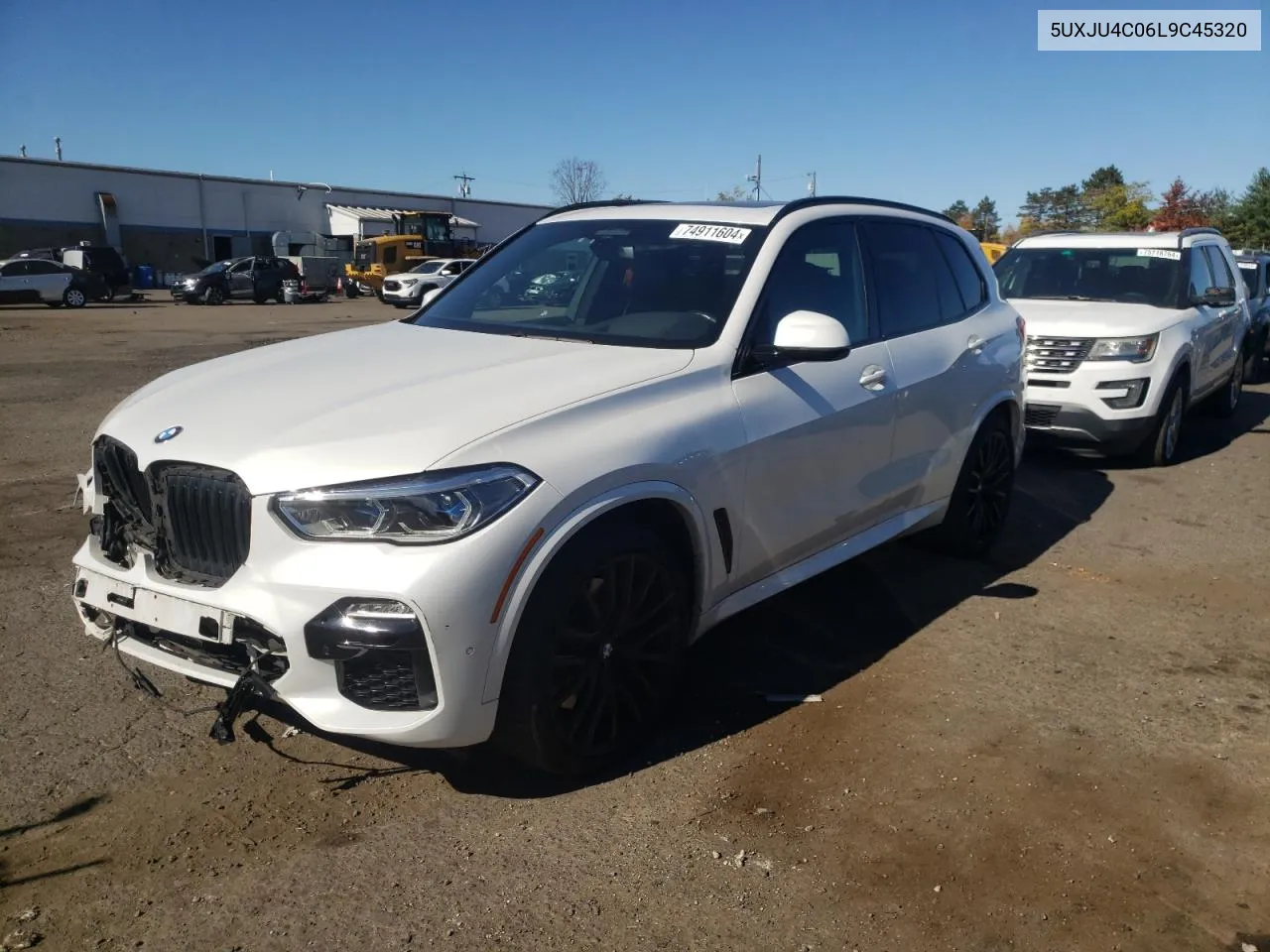 2020 BMW X5 M50I VIN: 5UXJU4C06L9C45320 Lot: 74911604