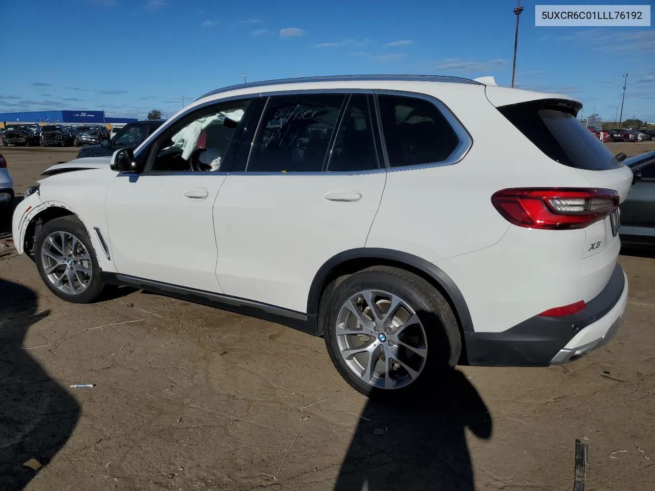 2020 BMW X5 xDrive40I VIN: 5UXCR6C01LLL76192 Lot: 74916894