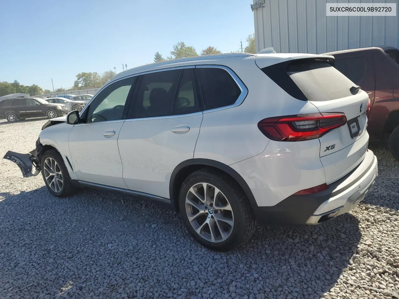 2020 BMW X5 xDrive40I VIN: 5UXCR6C00L9B92720 Lot: 74963904