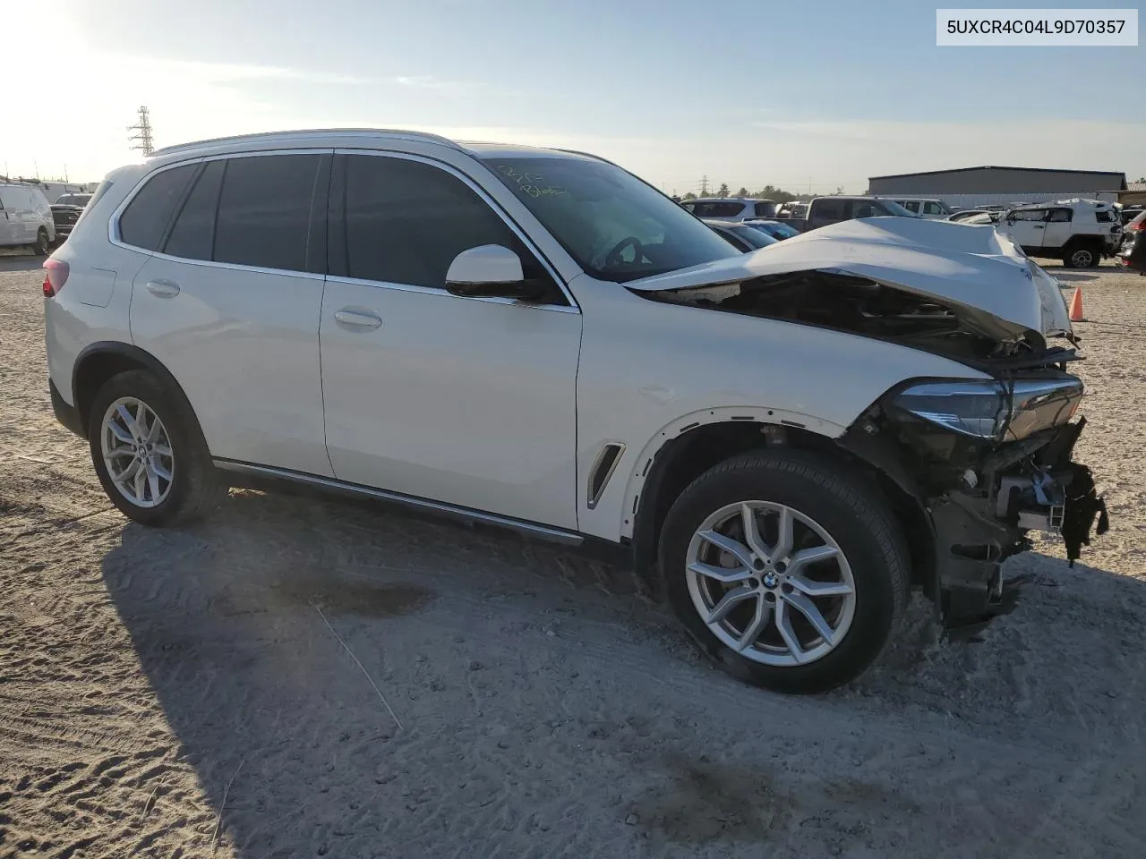 2020 BMW X5 Sdrive 40I VIN: 5UXCR4C04L9D70357 Lot: 76189144