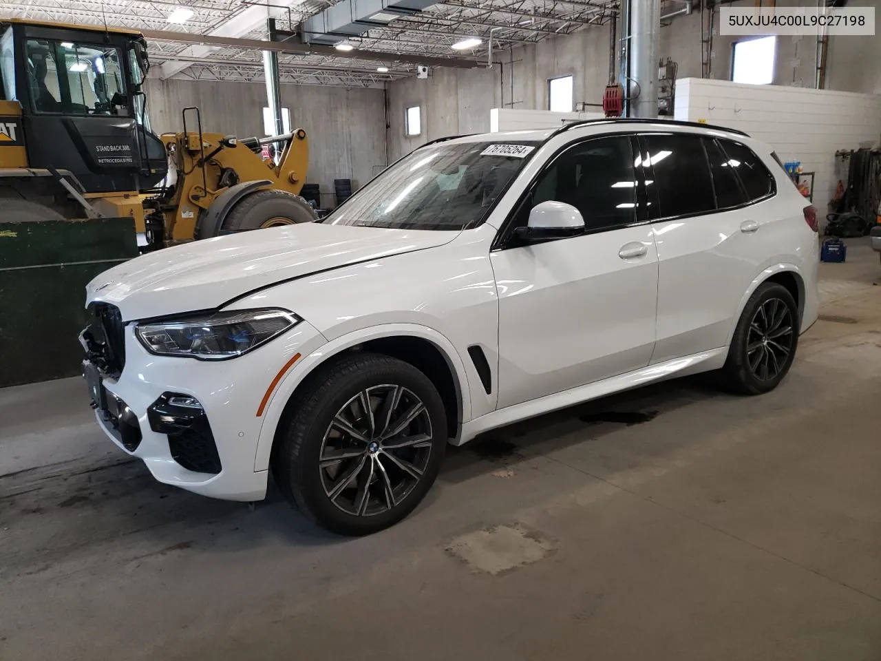 2020 BMW X5 M50I VIN: 5UXJU4C00L9C27198 Lot: 76705264