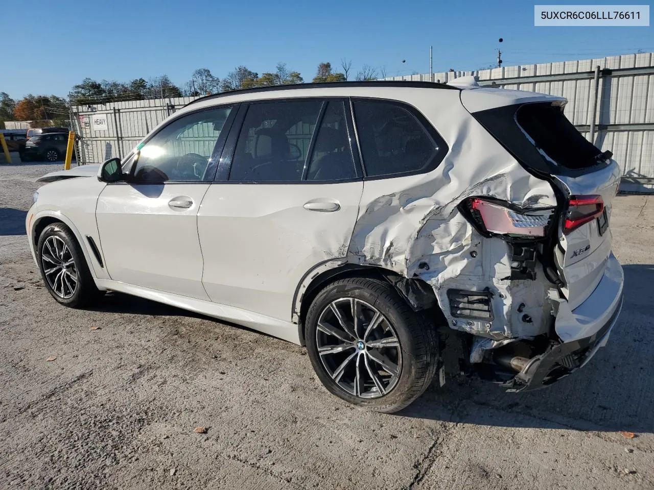 2020 BMW X5 xDrive40I VIN: 5UXCR6C06LLL76611 Lot: 77022174