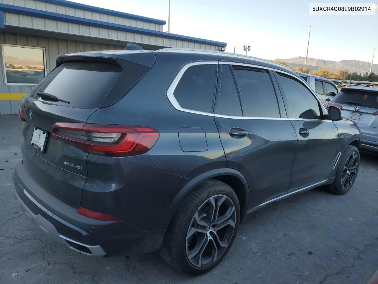 2020 BMW X5 Sdrive 40I VIN: 5UXCR4C08L9B02914 Lot: 79611854