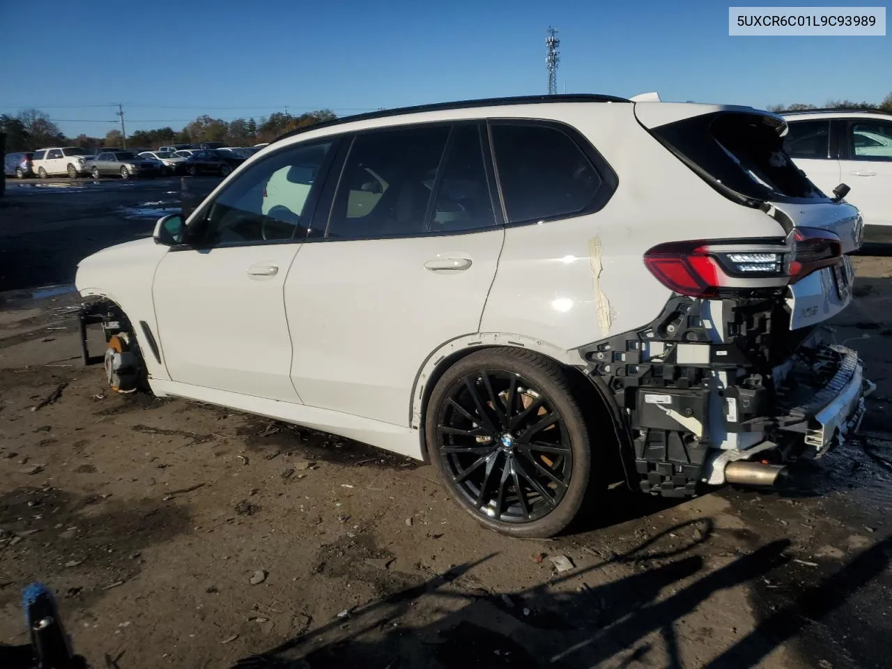 2020 BMW X5 xDrive40I VIN: 5UXCR6C01L9C93989 Lot: 80027804