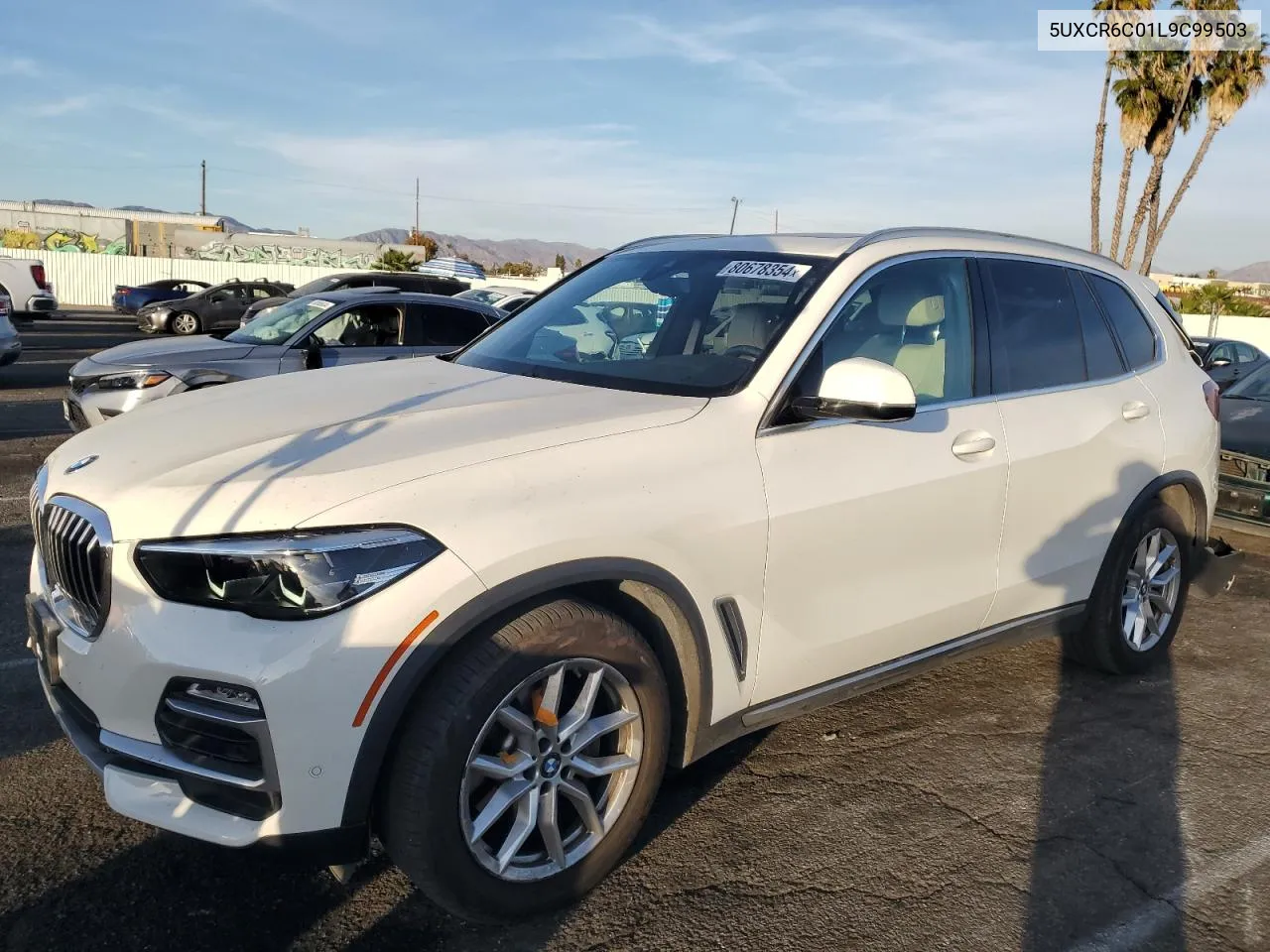 2020 BMW X5 xDrive40I VIN: 5UXCR6C01L9C99503 Lot: 80678354