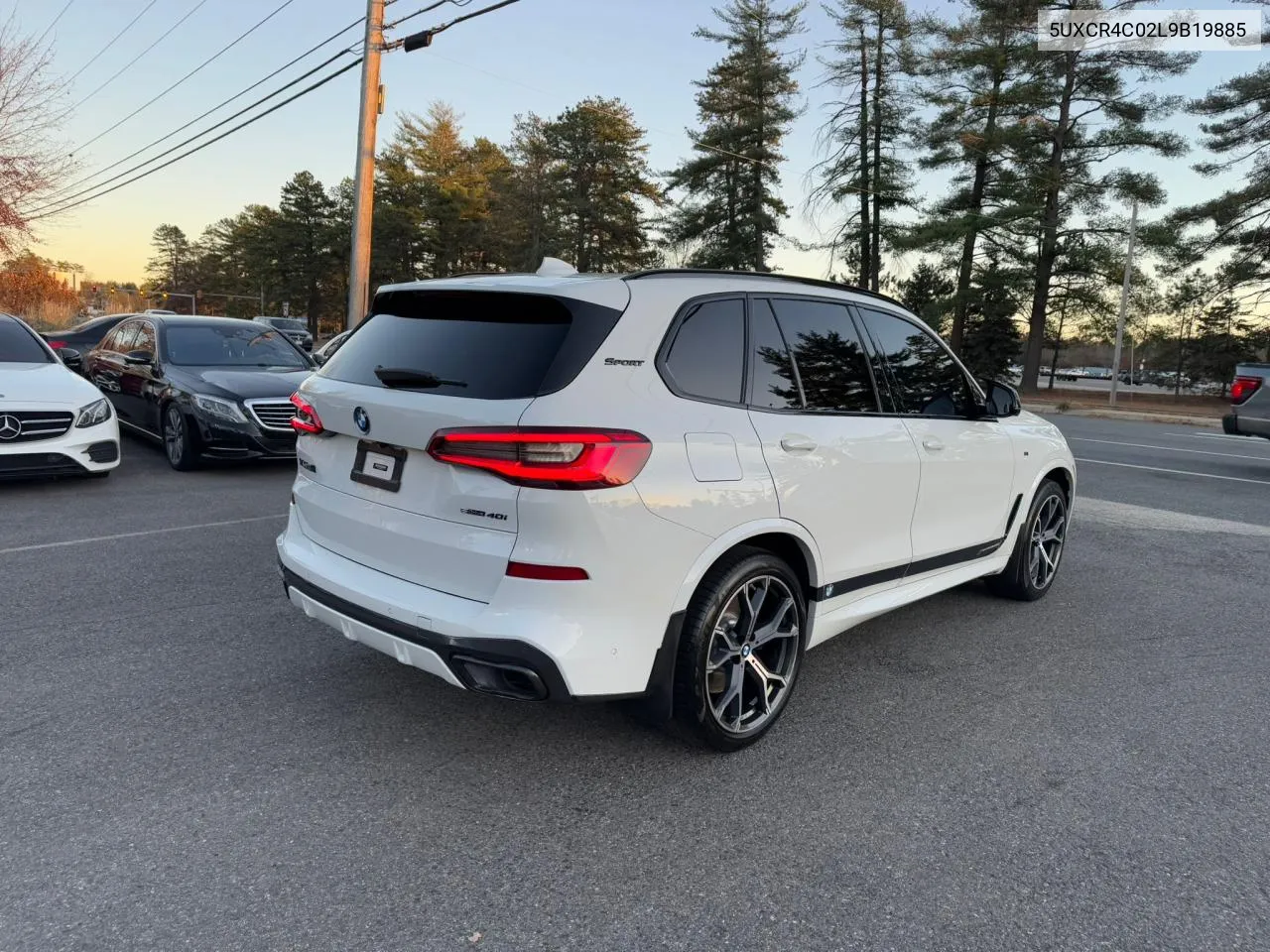 2020 BMW X5 Sdrive 40I VIN: 5UXCR4C02L9B19885 Lot: 81826524