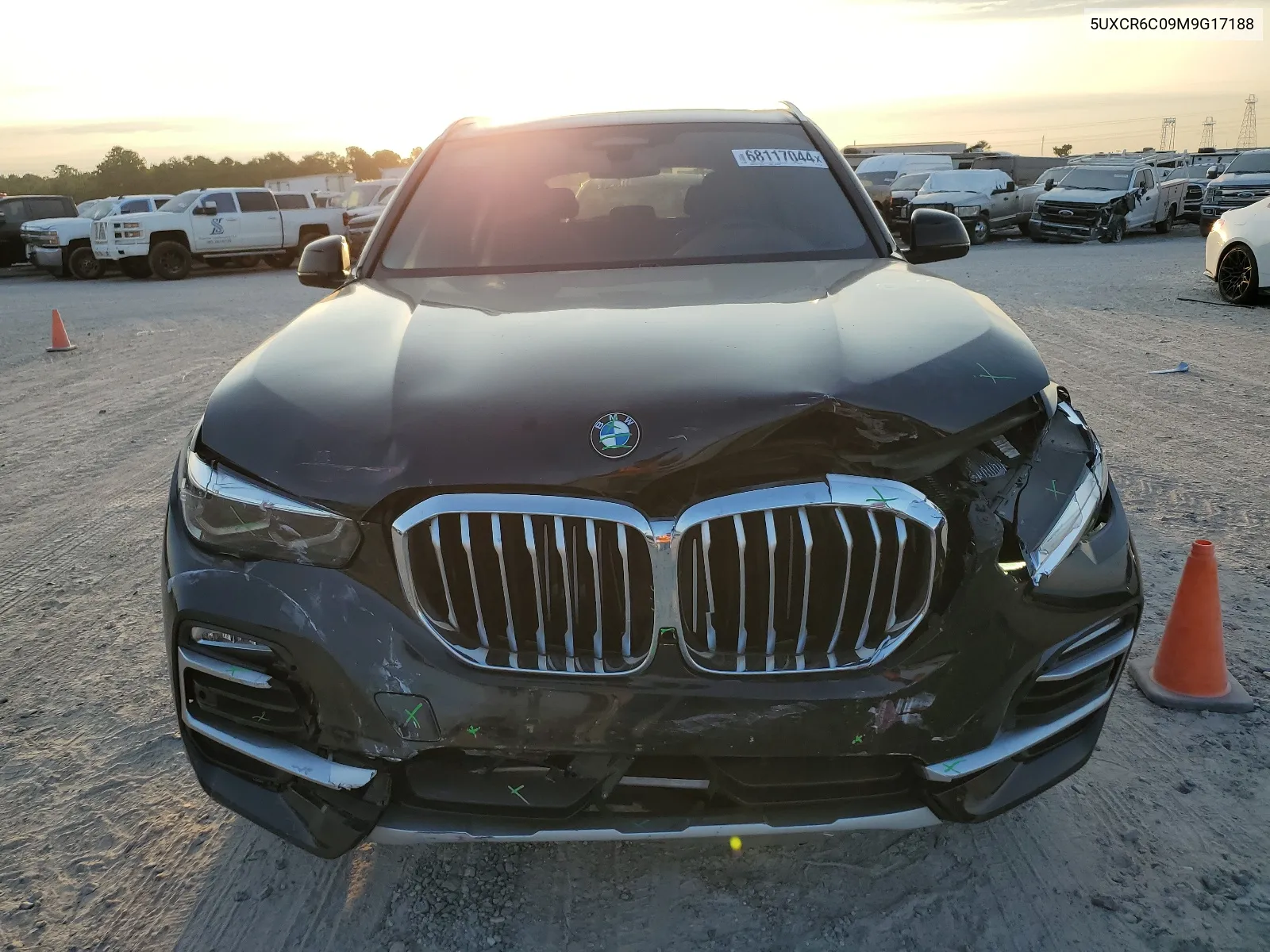 2021 BMW X5 xDrive40I VIN: 5UXCR6C09M9G17188 Lot: 68117044