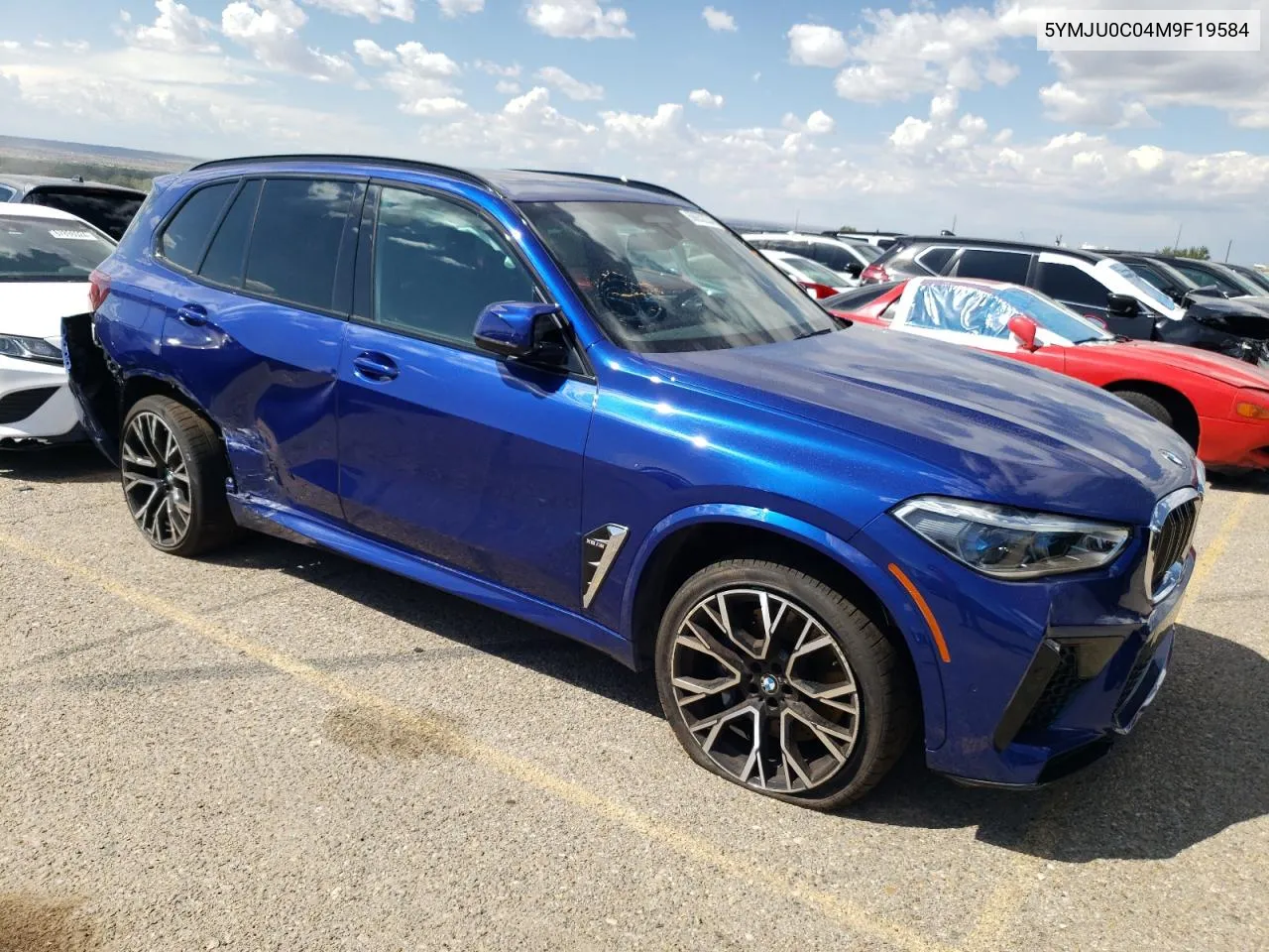 2021 BMW X5 M VIN: 5YMJU0C04M9F19584 Lot: 68652234