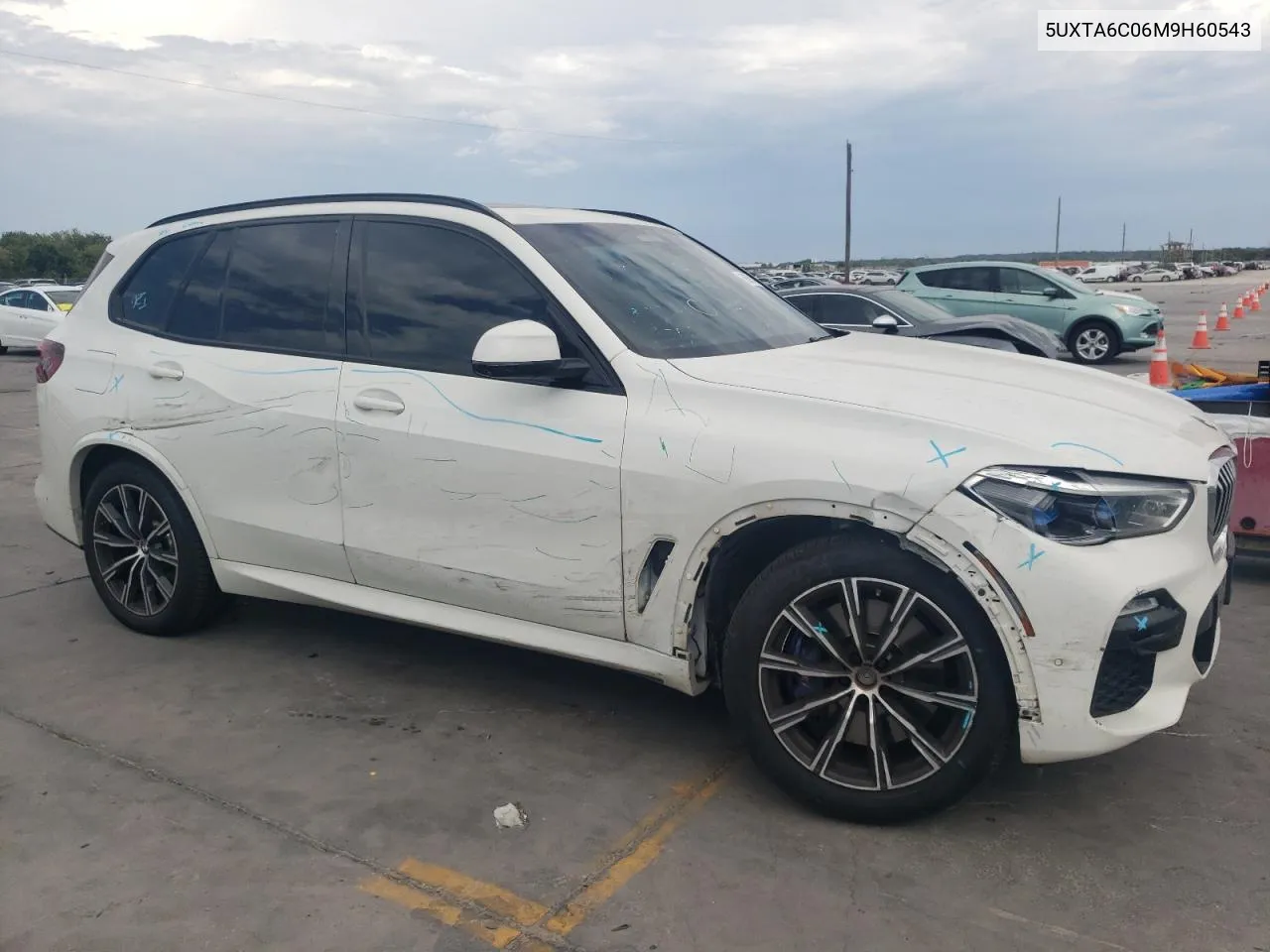 2021 BMW X5 xDrive45E VIN: 5UXTA6C06M9H60543 Lot: 69078434