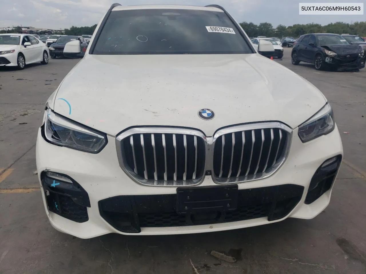 2021 BMW X5 xDrive45E VIN: 5UXTA6C06M9H60543 Lot: 69078434