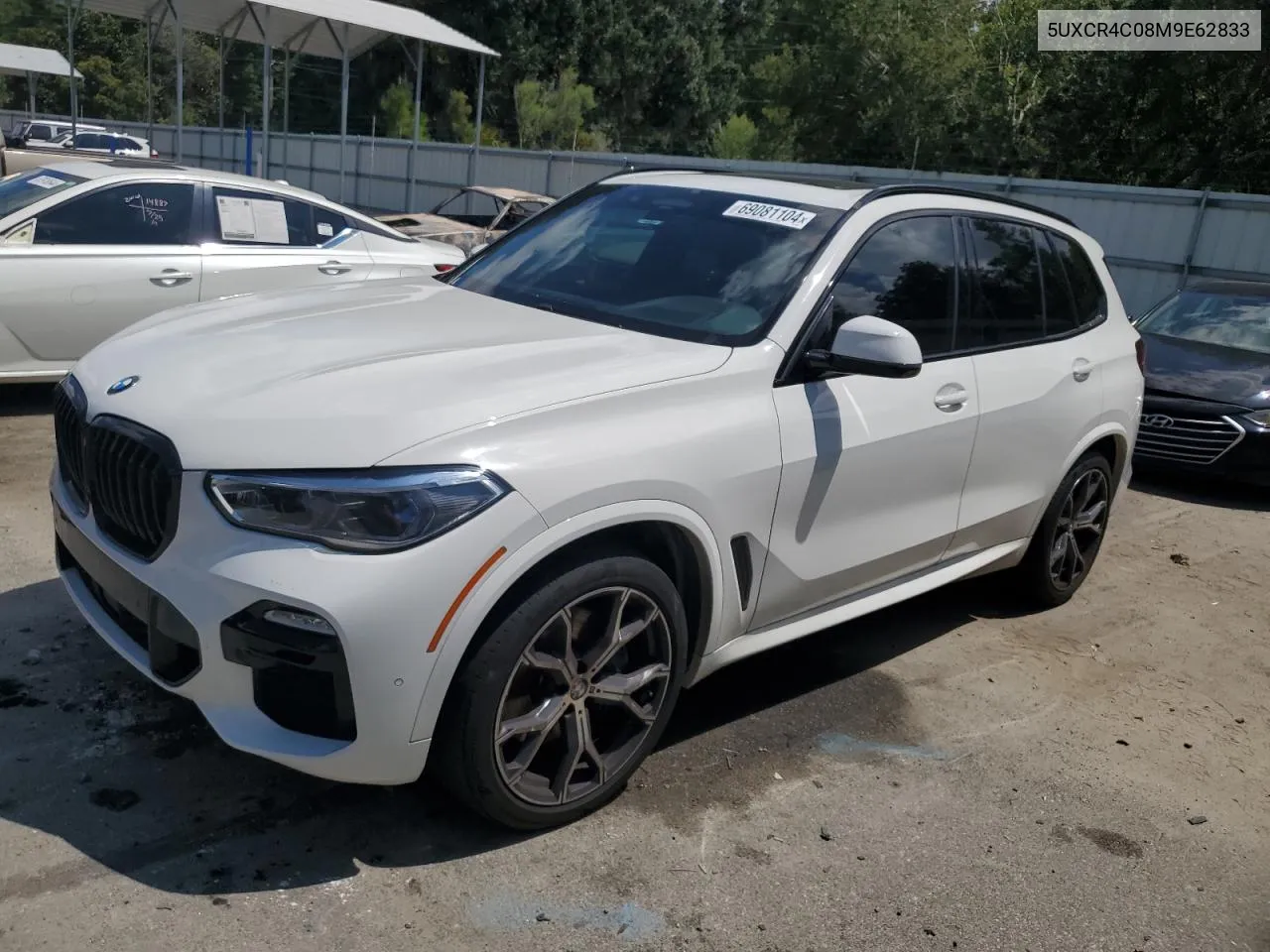 2021 BMW X5 Sdrive 40I VIN: 5UXCR4C08M9E62833 Lot: 69081104