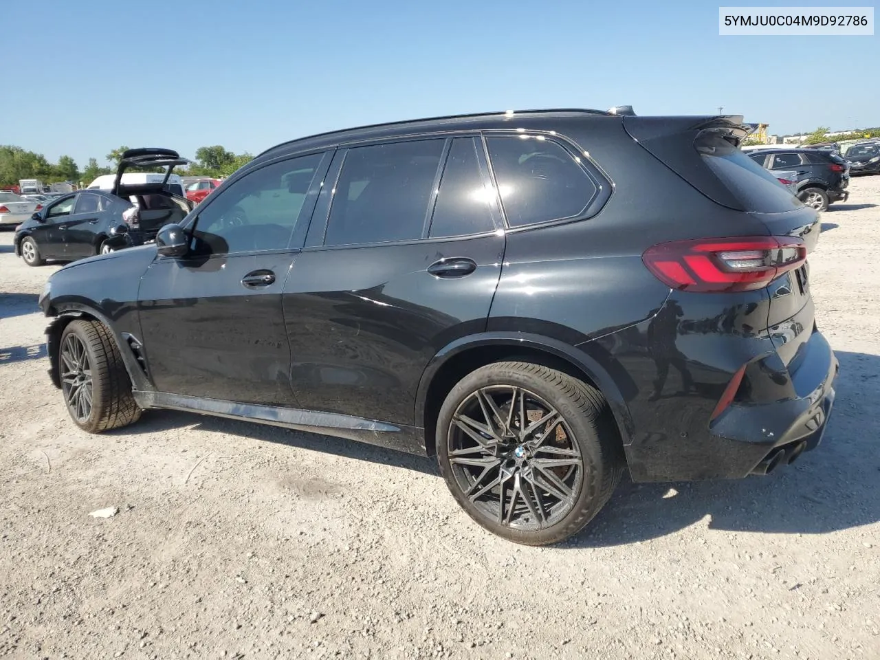 2021 BMW X5 M VIN: 5YMJU0C04M9D92786 Lot: 70626664