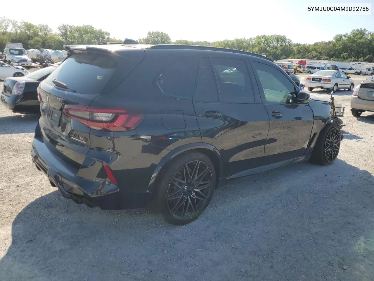 2021 BMW X5 M VIN: 5YMJU0C04M9D92786 Lot: 70626664