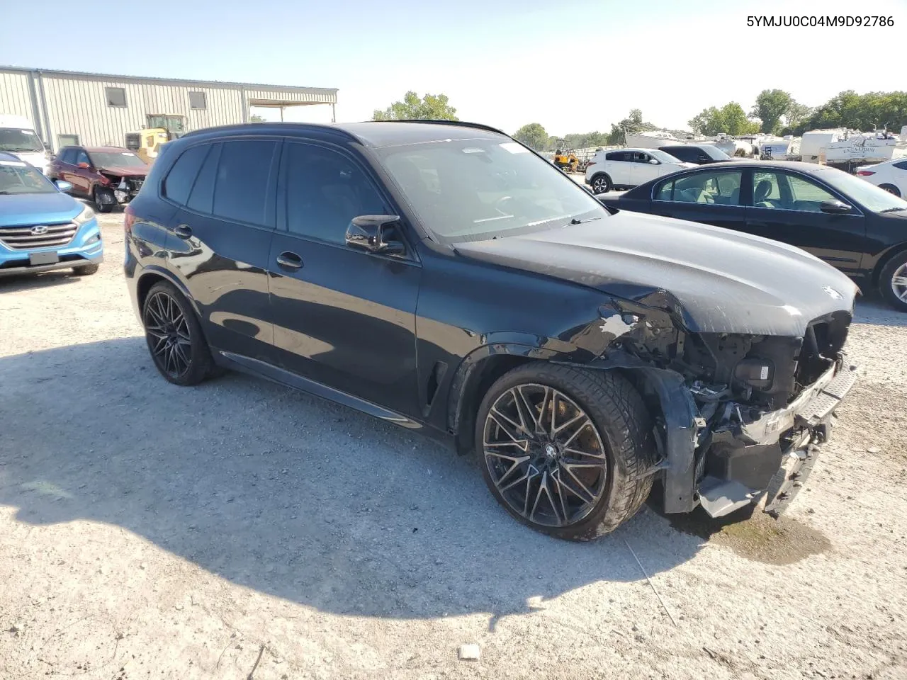 2021 BMW X5 M VIN: 5YMJU0C04M9D92786 Lot: 70626664