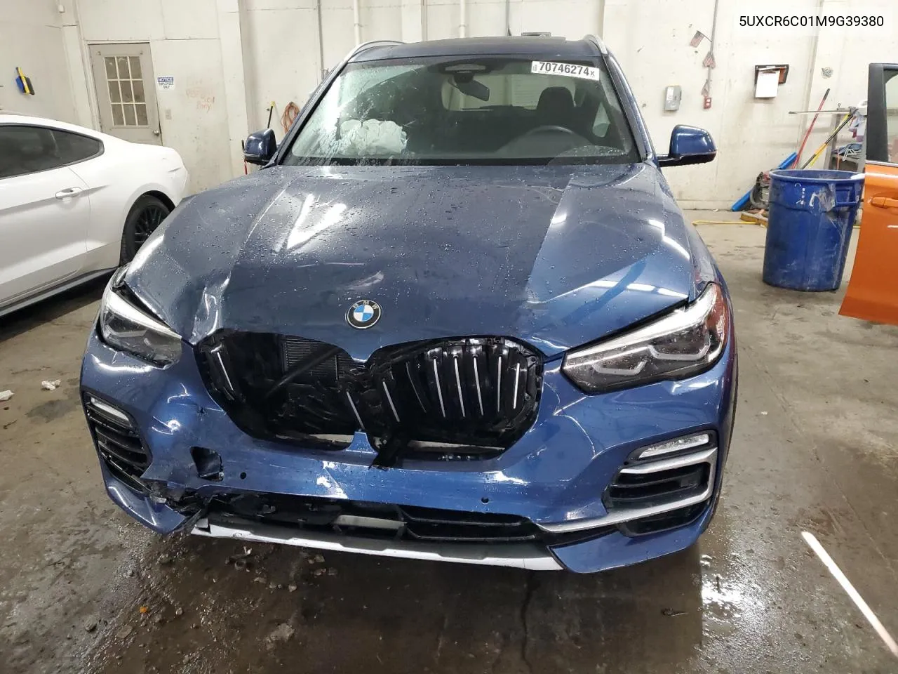 2021 BMW X5 xDrive40I VIN: 5UXCR6C01M9G39380 Lot: 70746274