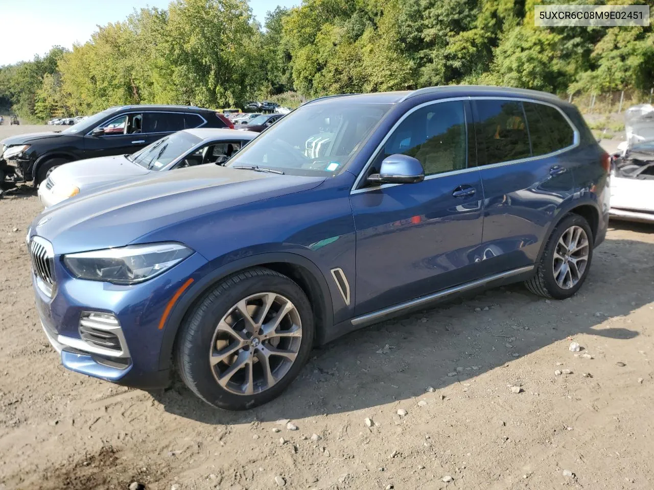 2021 BMW X5 xDrive40I VIN: 5UXCR6C08M9E02451 Lot: 70892994