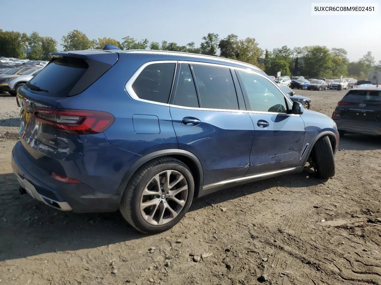 2021 BMW X5 xDrive40I VIN: 5UXCR6C08M9E02451 Lot: 70892994