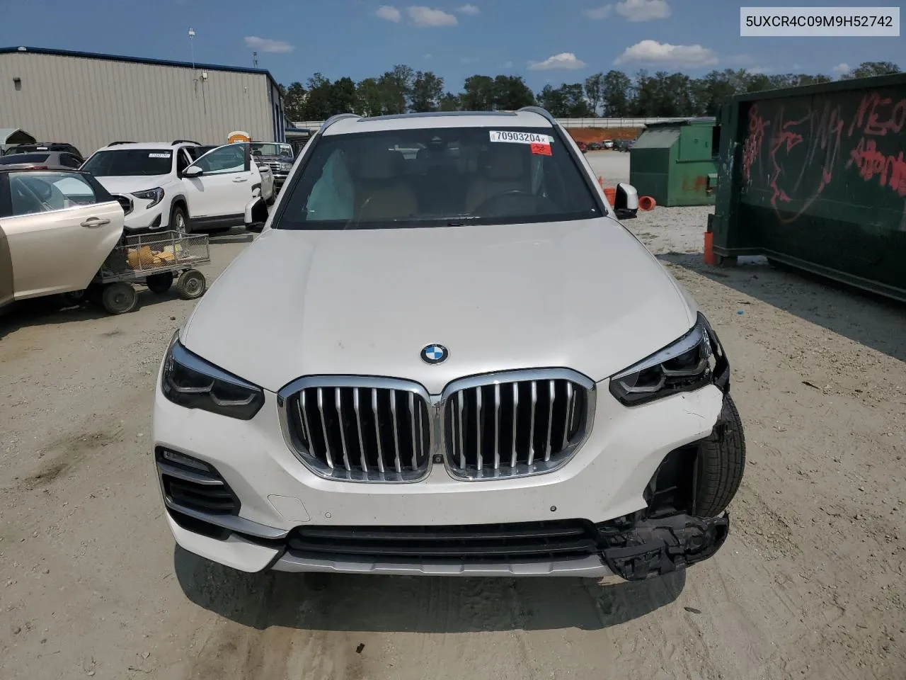 5UXCR4C09M9H52742 2021 BMW X5 Sdrive 40I