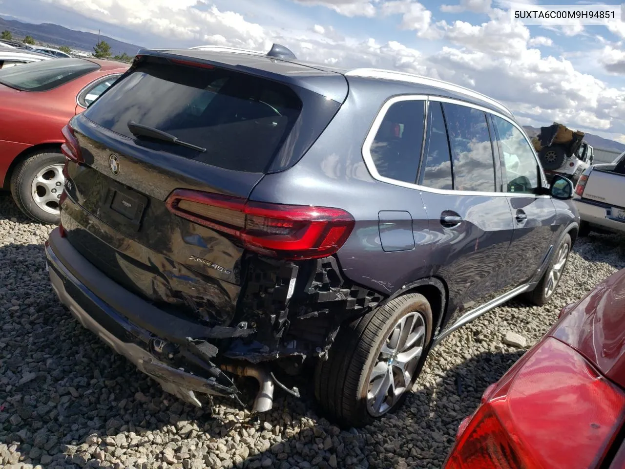 2021 BMW X5 xDrive45E VIN: 5UXTA6C00M9H94851 Lot: 71624174