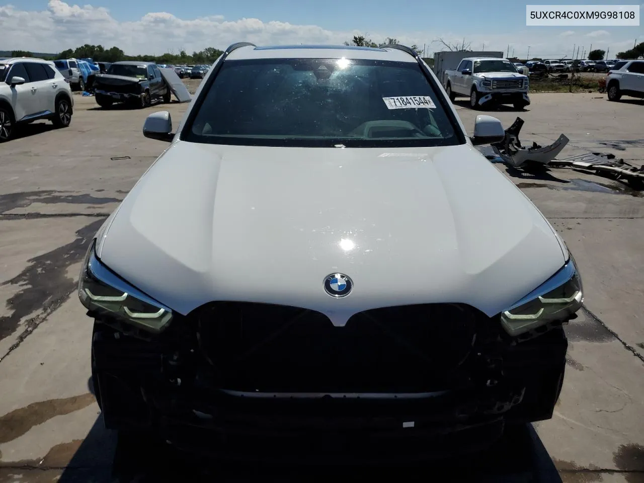 2021 BMW X5 Sdrive 40I VIN: 5UXCR4C0XM9G98108 Lot: 71841544