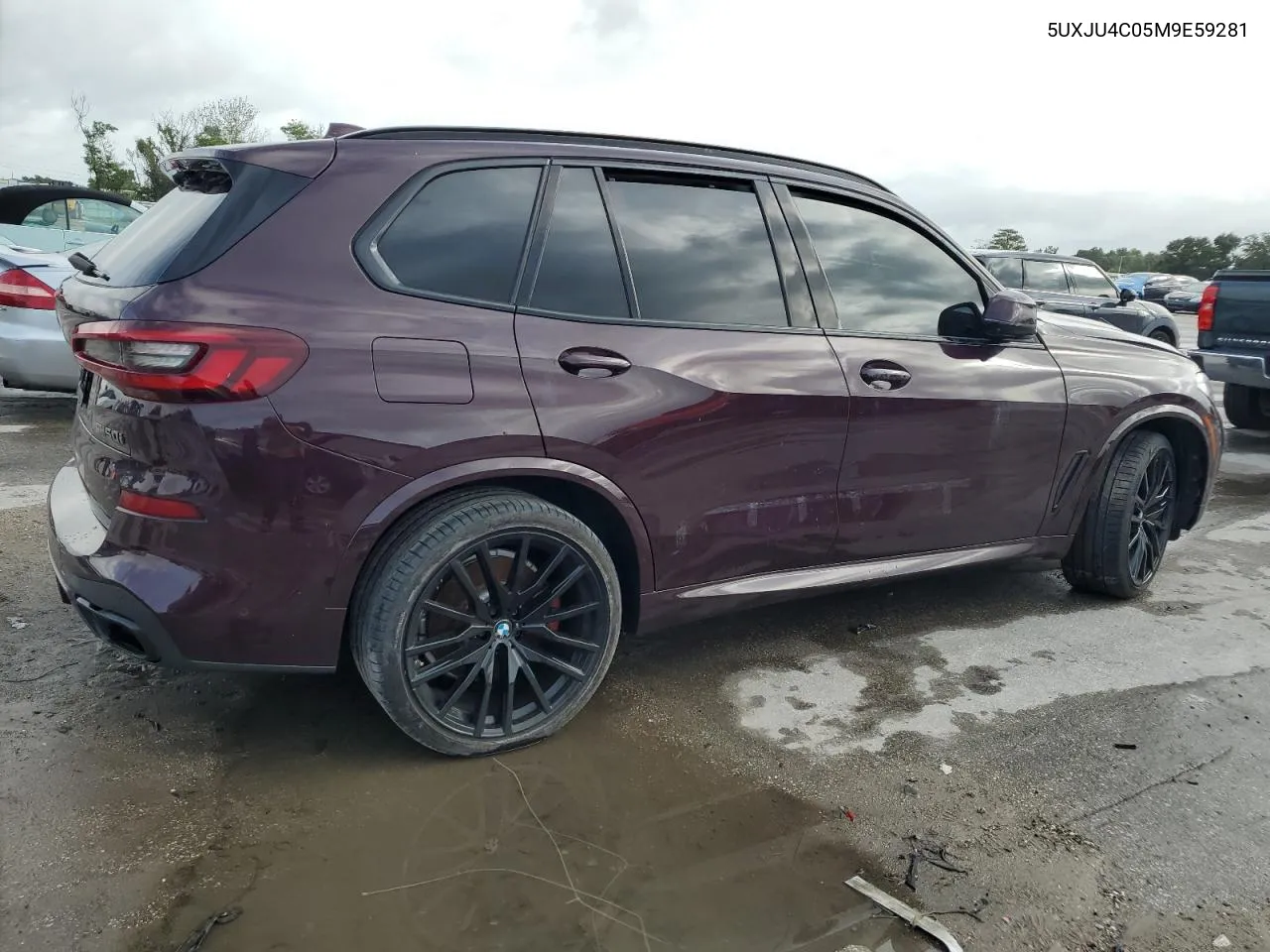 2021 BMW X5 M50I VIN: 5UXJU4C05M9E59281 Lot: 73345054